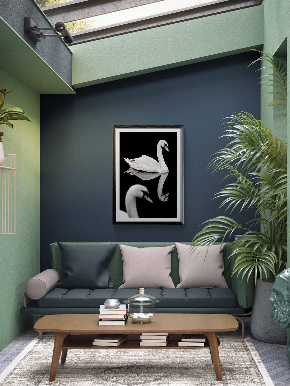 Elegant Swan Art for Fine Art Collection.