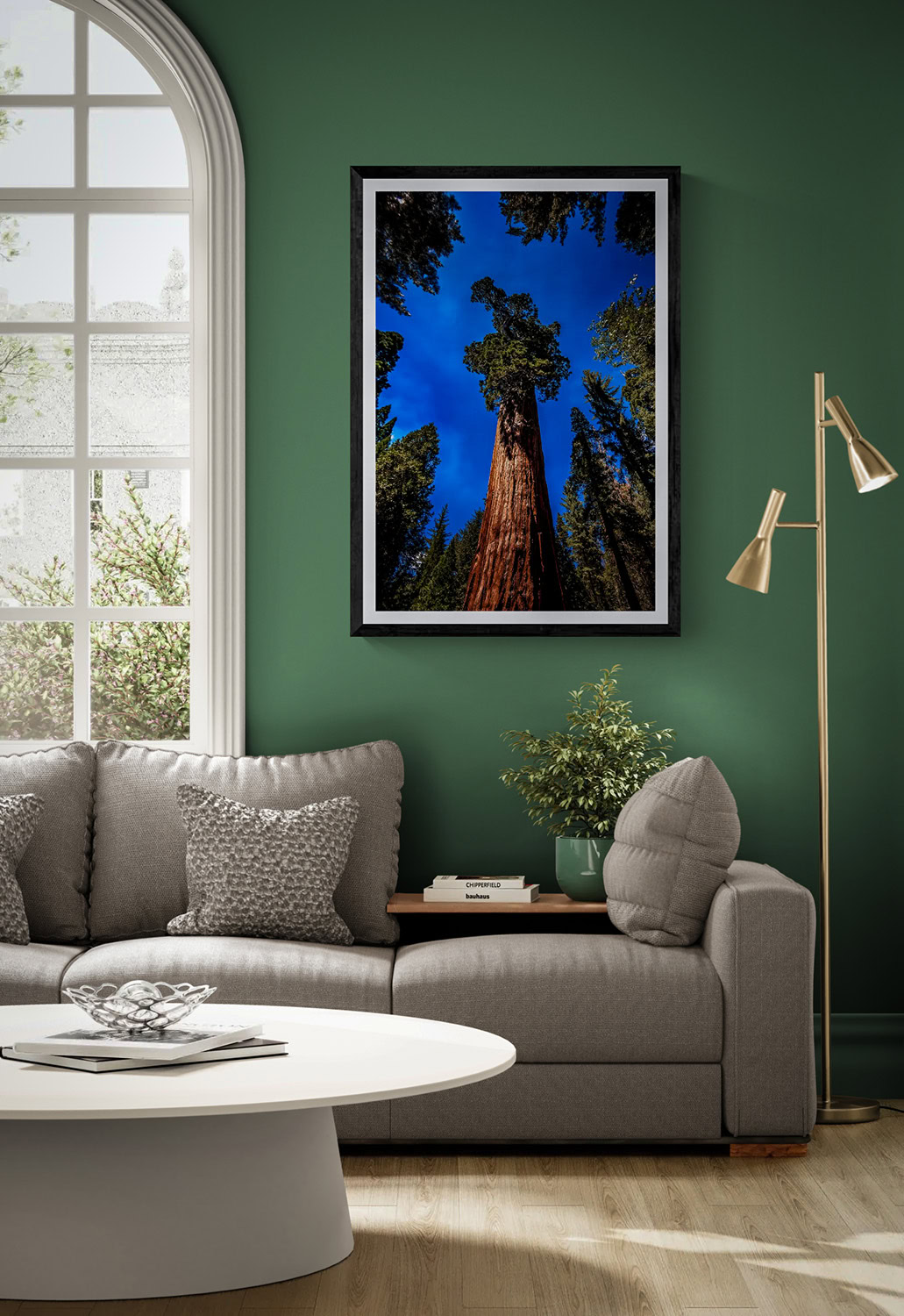 Tree Tall Forest Art Print - The Doug Heslep Fine Art Collection.