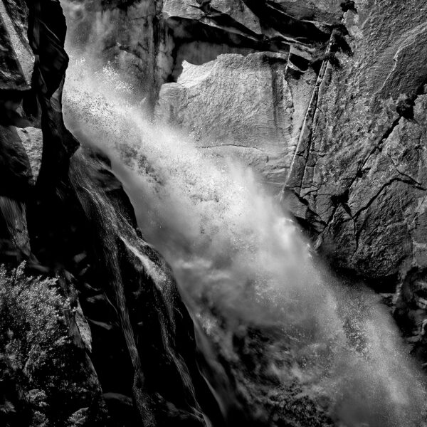 Close up view of Cascade Falls