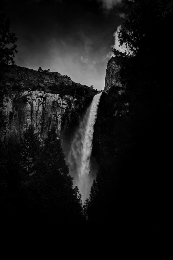 Bridalveil Fall in Yosemite National Park