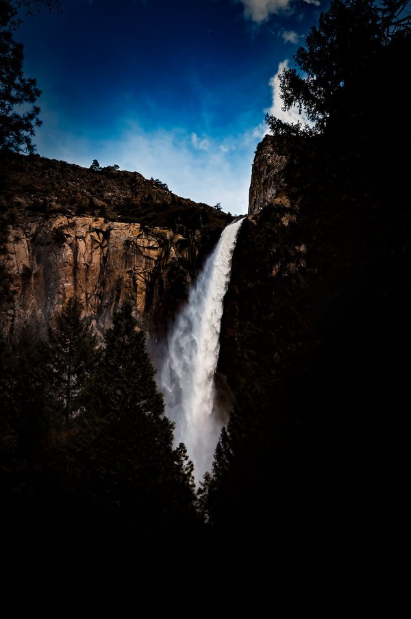 Bridalveil Fall in Yosemite National Park